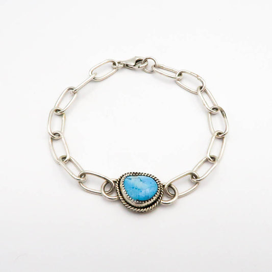 Golden Hills Sterling Silver Chunky Chain Bracelet