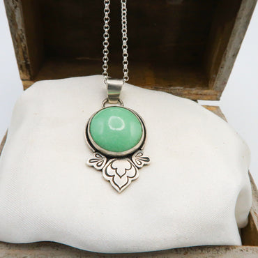 Variscite Koi Pendant