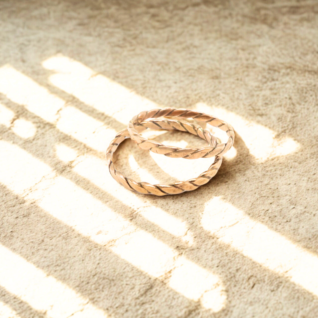 Golden Stacker Rings