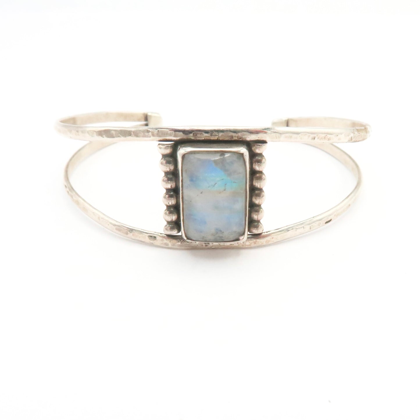 Moonstone Sterling Silver Cuff Bracelet