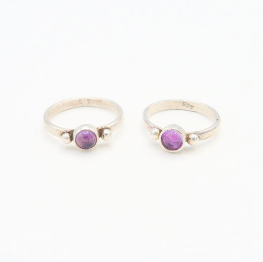 Amethyst Sterling Silver Ring