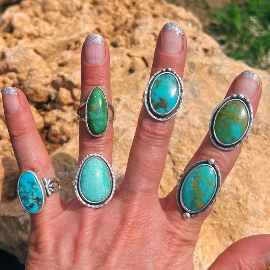 Turquoise Rings