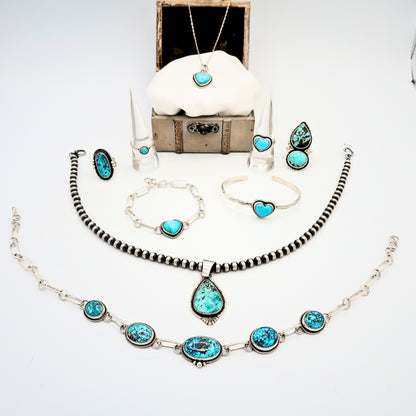 Kingman Turquoise Statement Ring