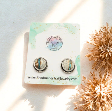 Royston Ribbon Stud Earrings