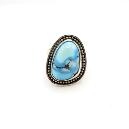 Golden Hills Turquoise Sterling Silver Statement Ring