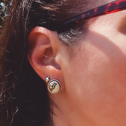 Royston Ribbon Stud Earrings