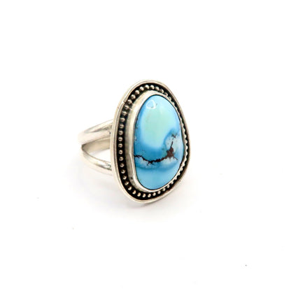 Golden Hills Turquoise Sterling Silver Statement Ring