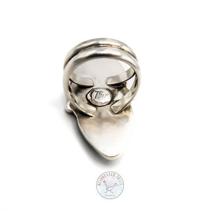 Royston Ribbon Turquoise Sterling Silver Statement Ring