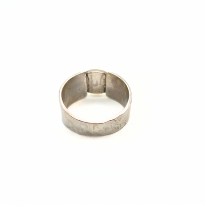 Peridot Gold and Silver Statement Ring